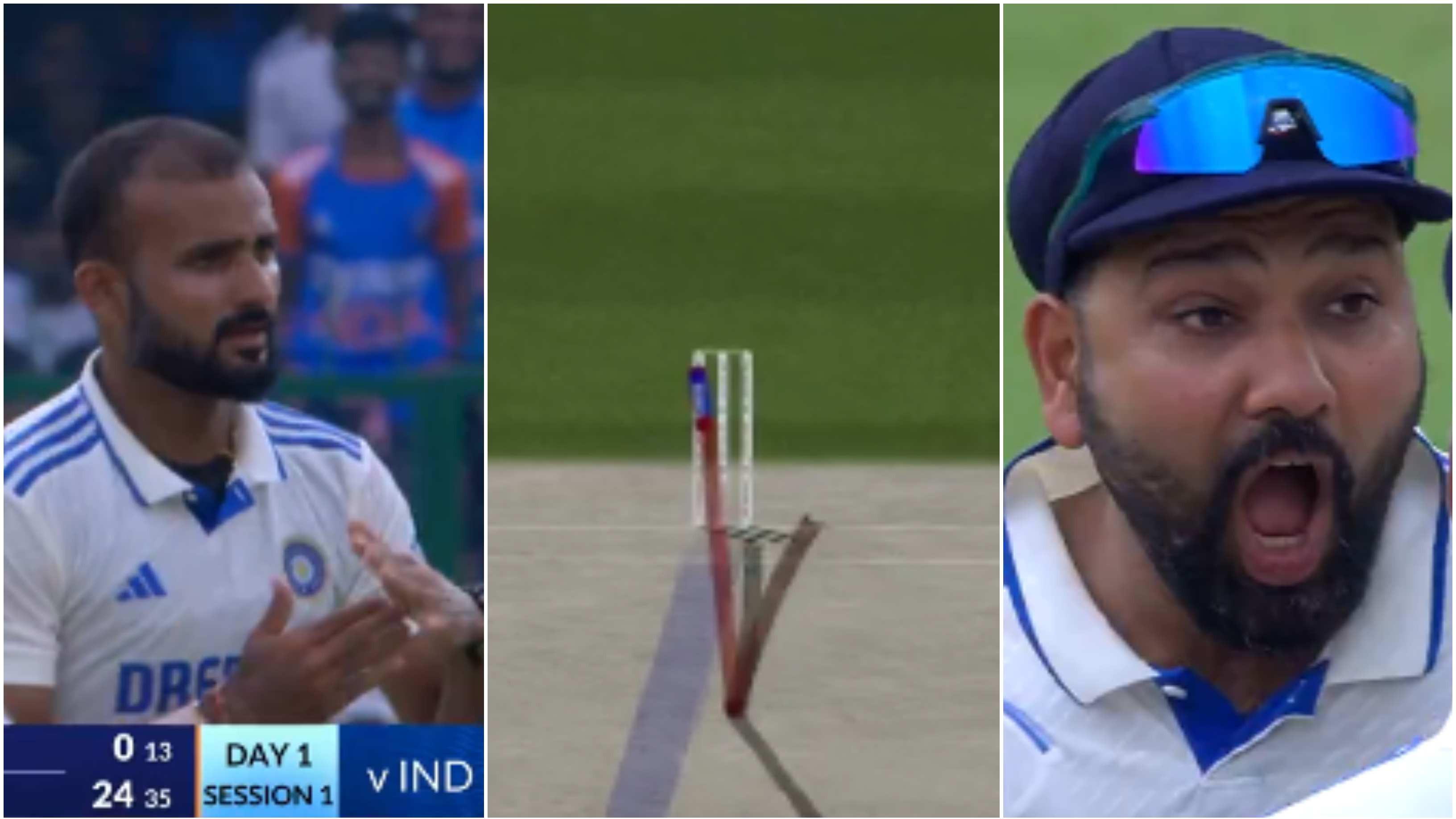 IND v BAN 2024: WATCH - Rohit Sharma's eyes wide opened as Akash Deep’s bold DRS move pays off in Kanpur Test