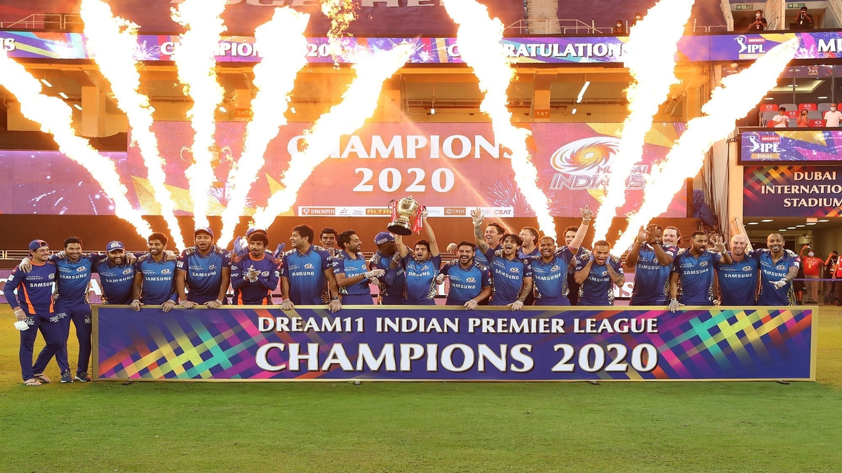 MI won Dream11 IPL 2020 title on Tuesday | BCCI/IPL