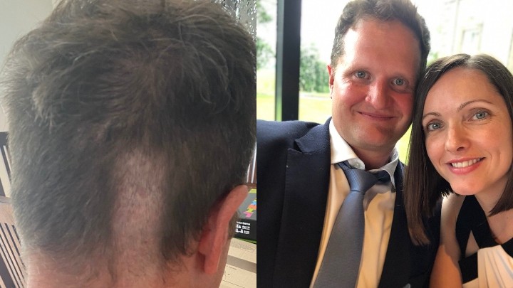 England's Rob Key's wife messes up his hairstyle; English cricketers in split