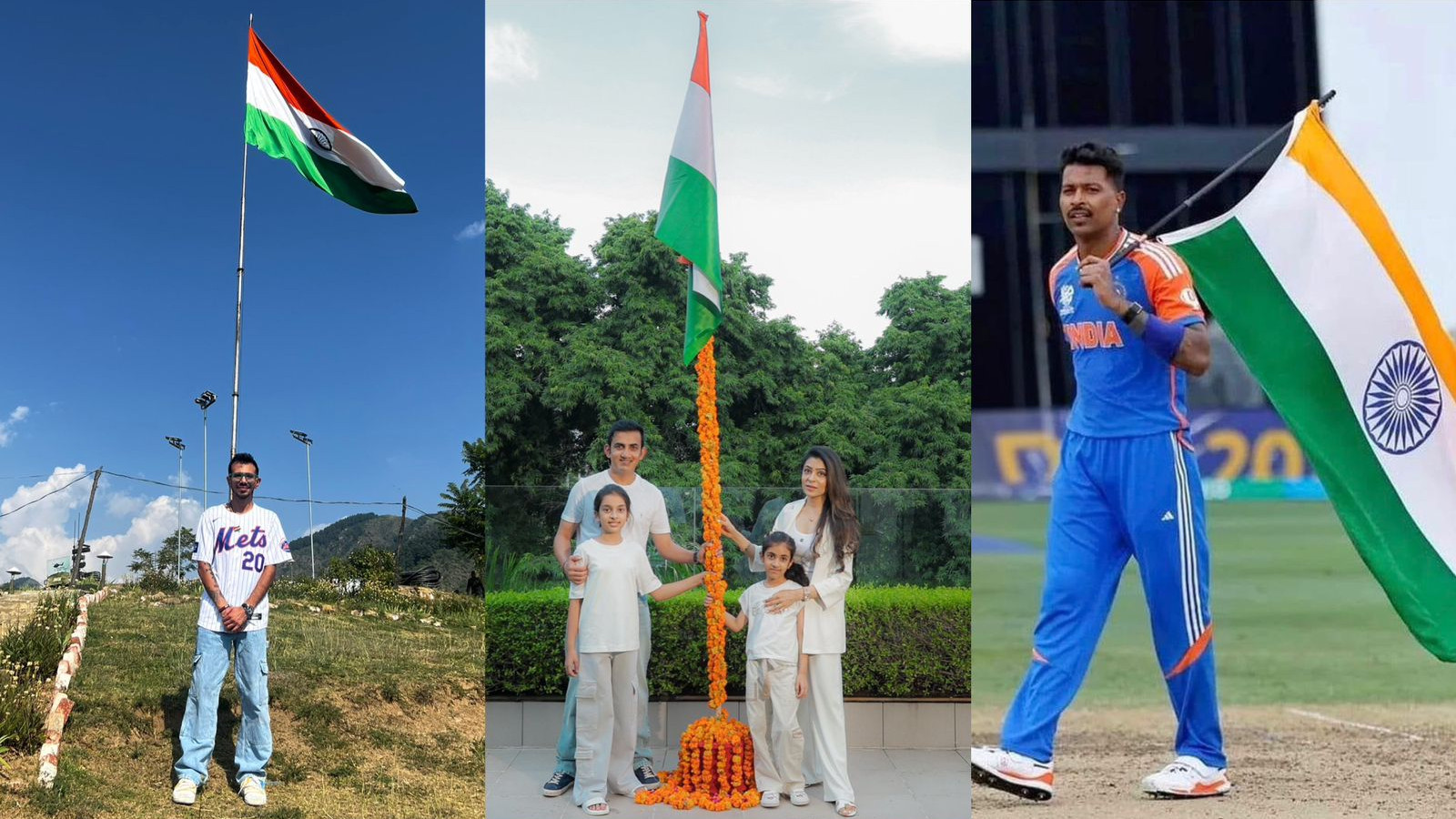 Indian cricket fraternity wishes the nation as India celebrates its 78th Independence Day