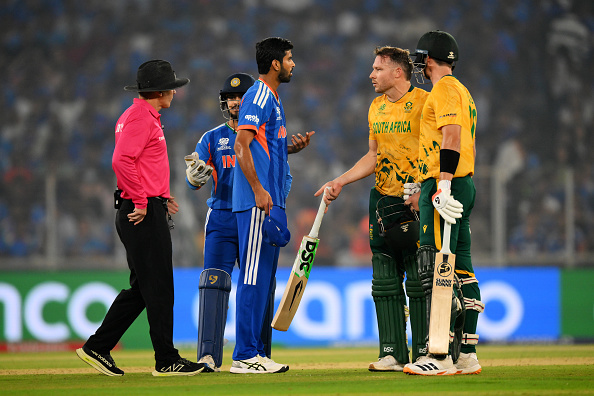 Washington Sundar and David Miller exchanged heated words | Getty