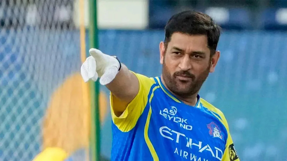 MS Dhoni missed the IPL 2026 due to a calf injury | CSK X