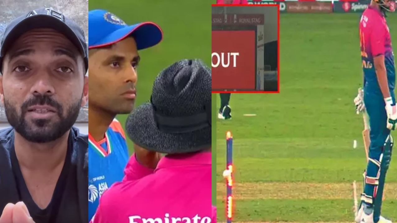 Rahane praised Suryakumar for taking back appeal | X