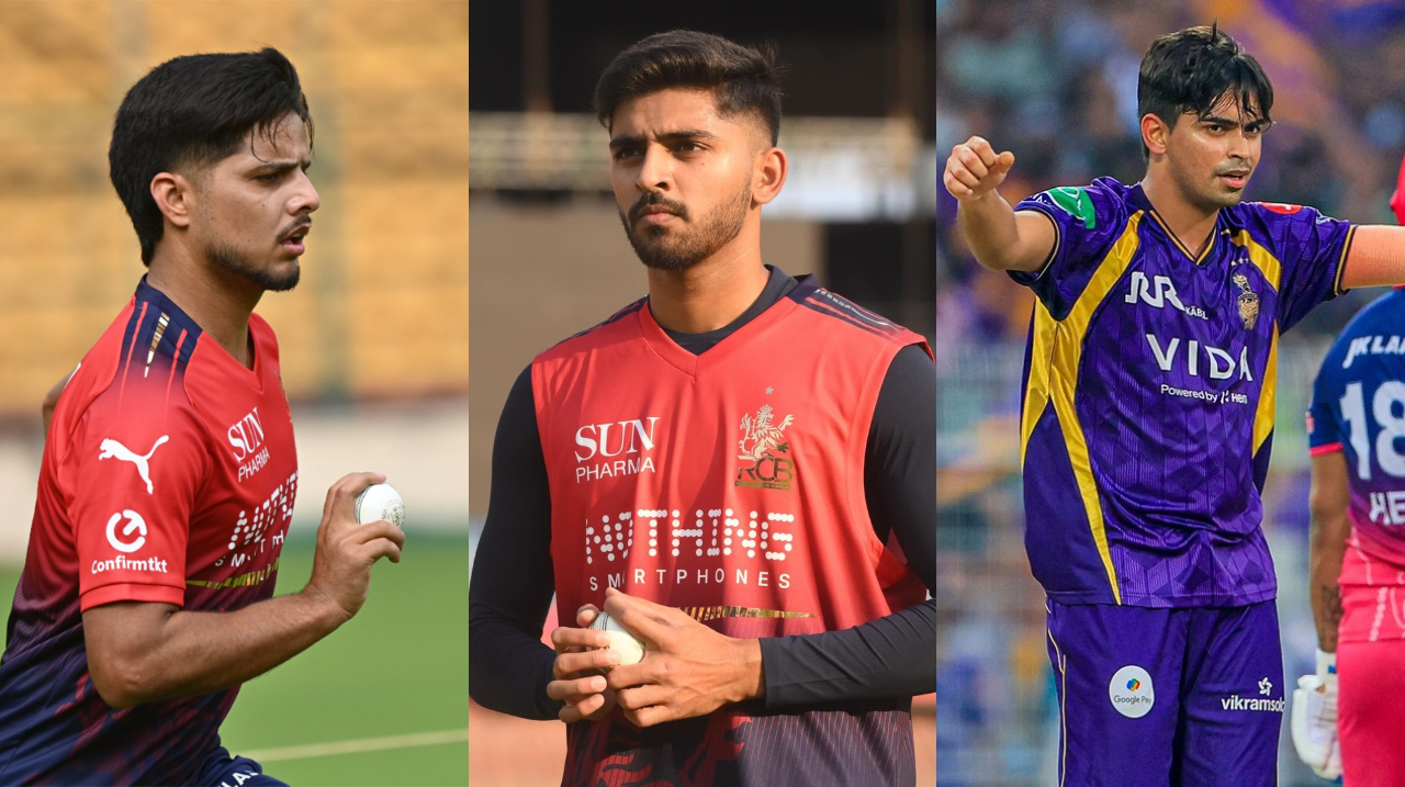Rasikh Salam, Kartik Tyagi and Vicky Ostwal | RCB and KKR X