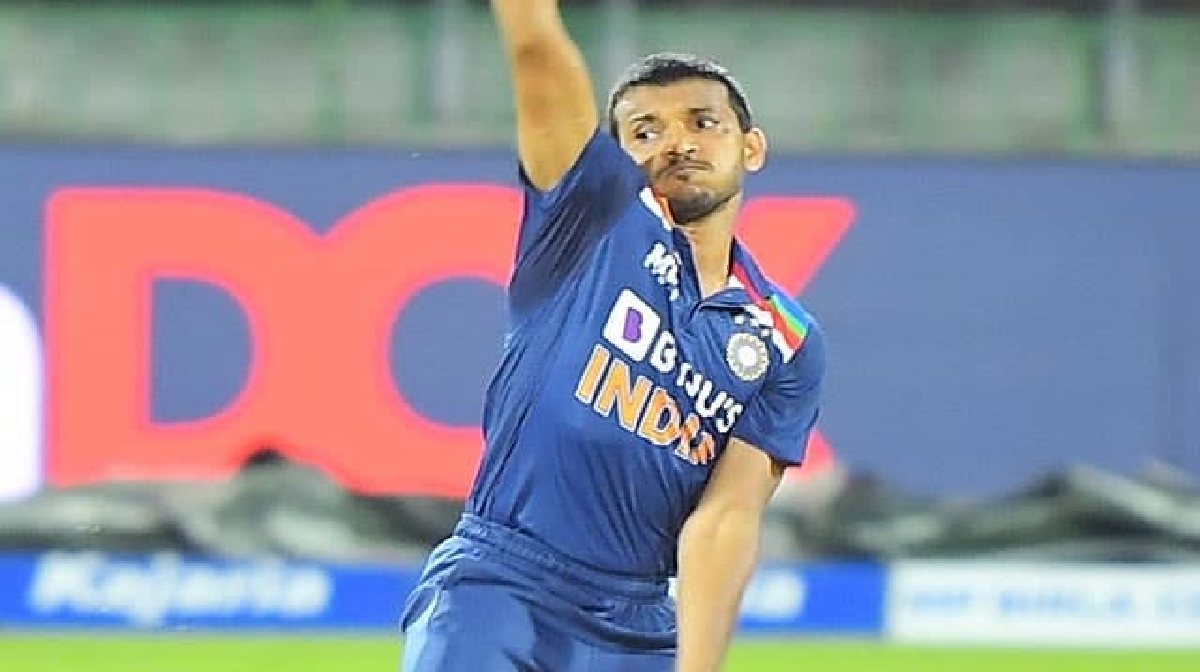 Chetan Sakariya made his India debut during the Sri Lanka tour | AFP