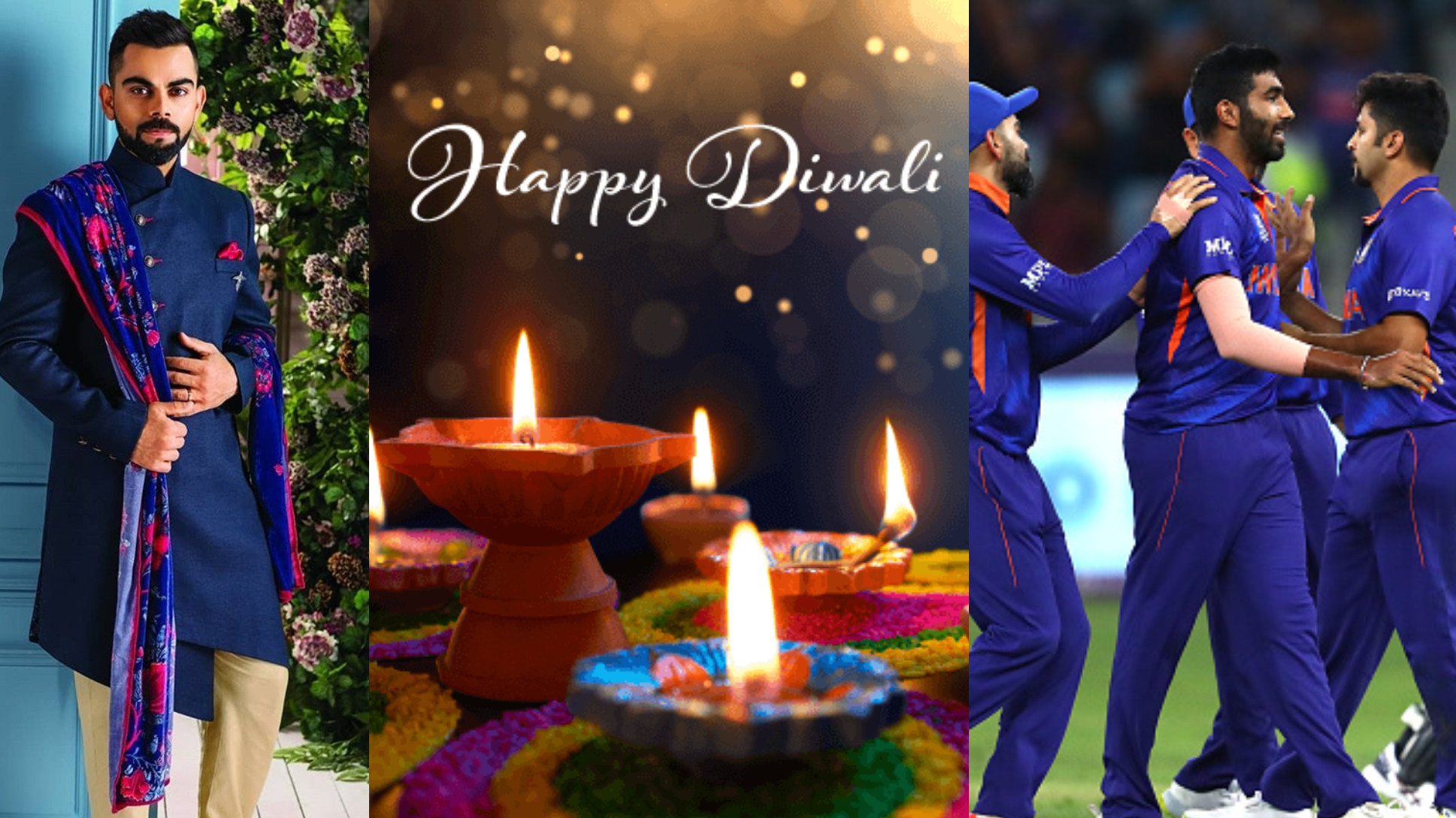 Team India wishes to fans on the holy and joyous occasion of Diwali festival