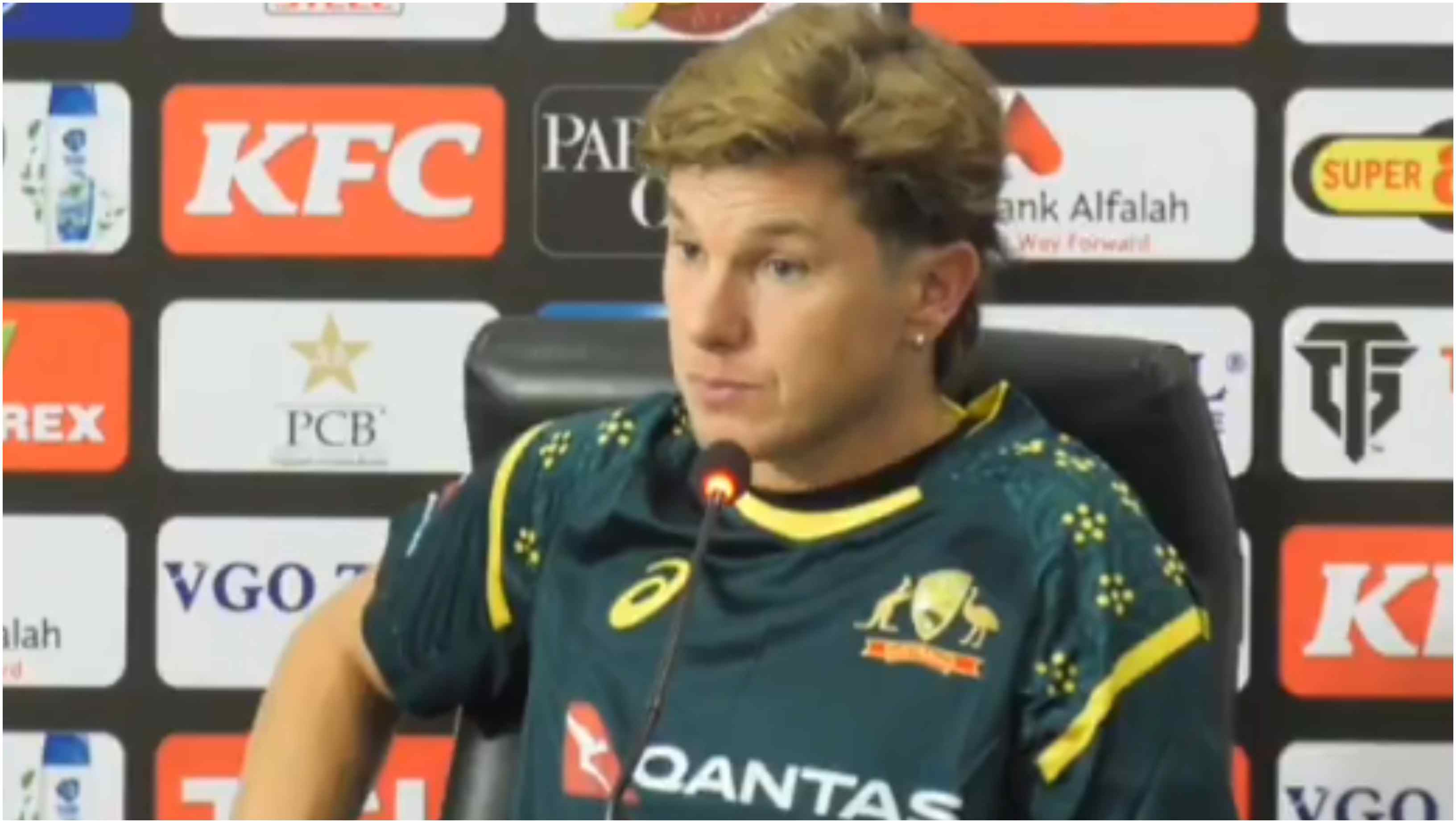 Adam Zampa | Screengrab