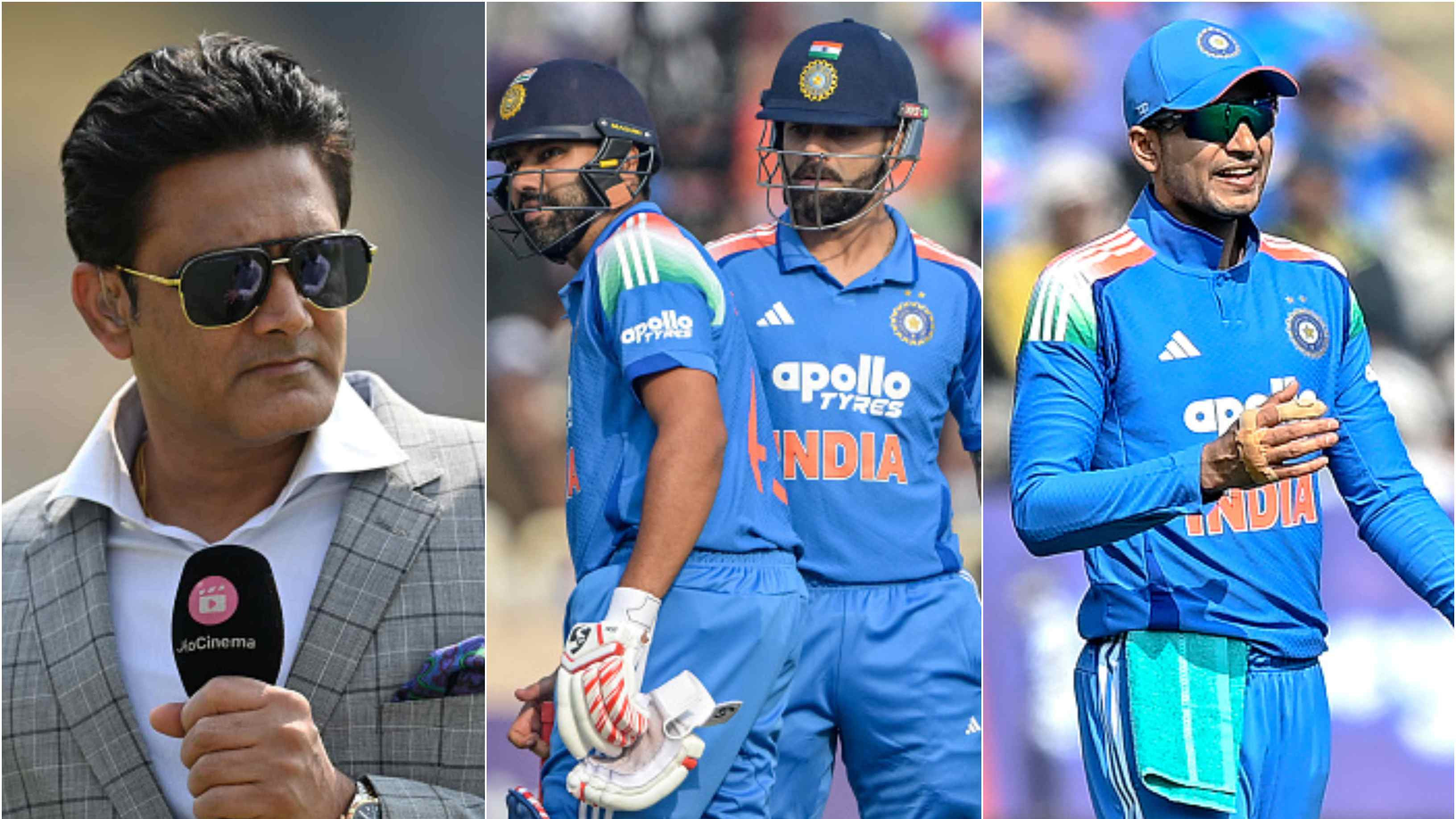 “They can guide him…,” Kumble suggests Virat Kohli, Rohit Sharma’s experience will benefit Shubman Gill at 2027 World Cup