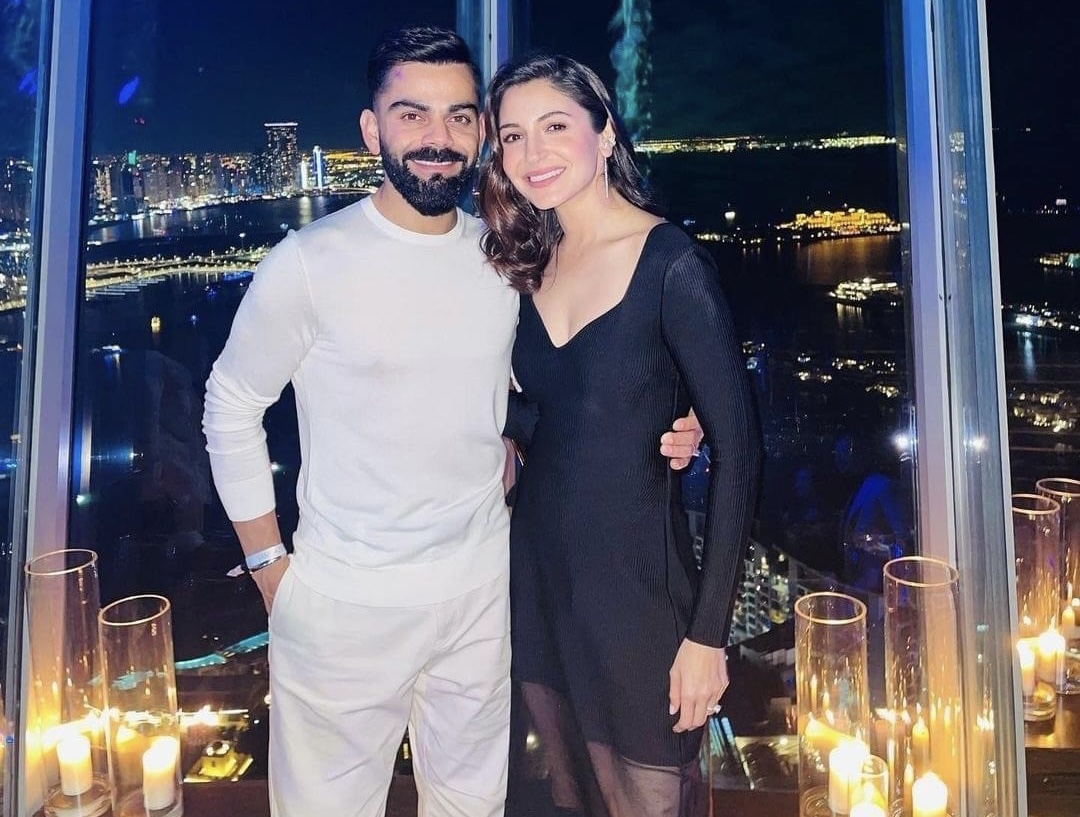Virat Kohli with Anushka Sharma in Dubai | Instagram 