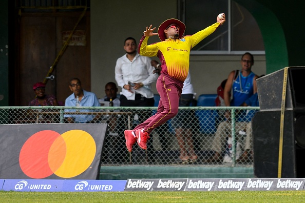 Shimron Hetmyer’s remarkable catch | Getty