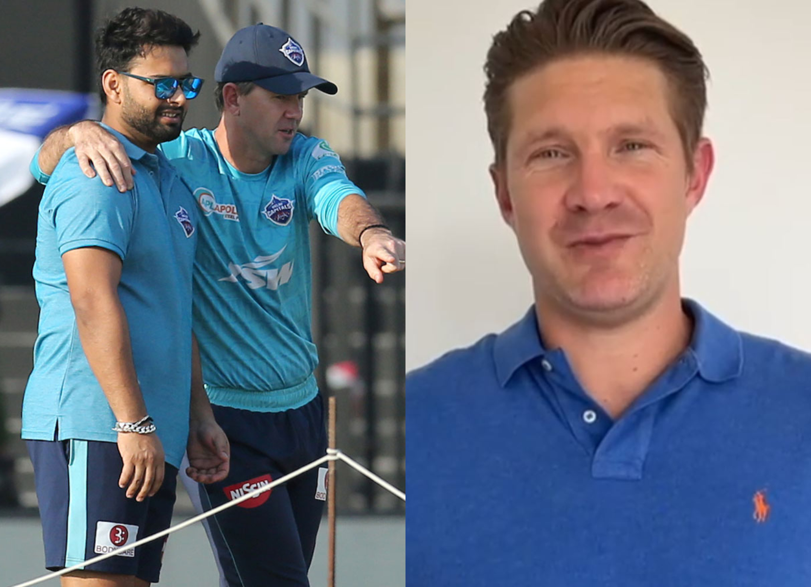 Shane Watson said he's excited to work with Rishabh Pant and Ricky Ponting at DC | Twitter