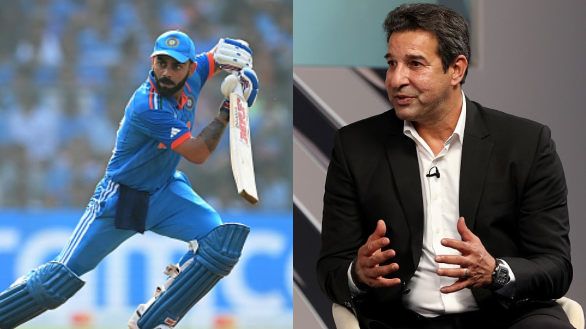 CWC 2023: WATCH- 'Sachin Tendulkar ka record todega'- Wasim Akram on Virat Kohli after his knock vs. SL