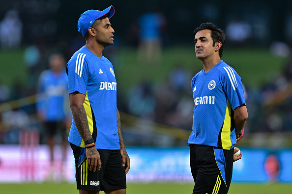 Suryakumar Yadav and Gautam Gambhir | Getty