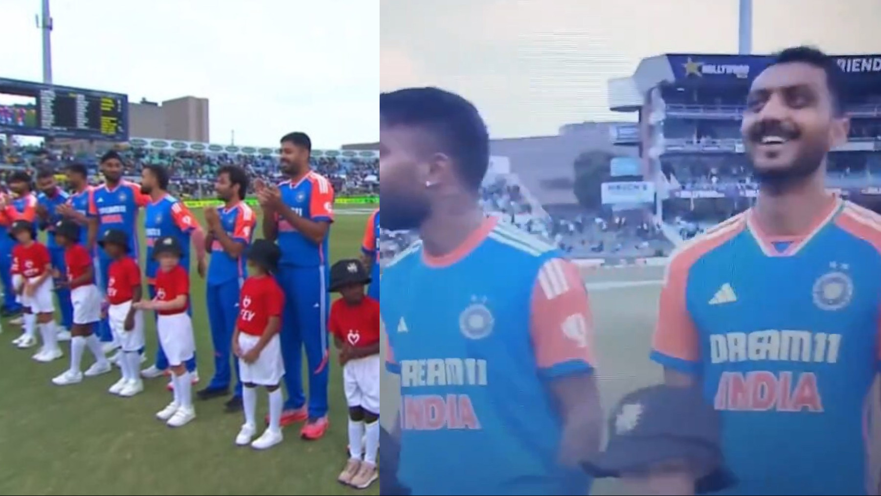 SA v IND 2024: WATCH- India’s national anthem abruptly stops twice leaving players confused; Fans slam poor management