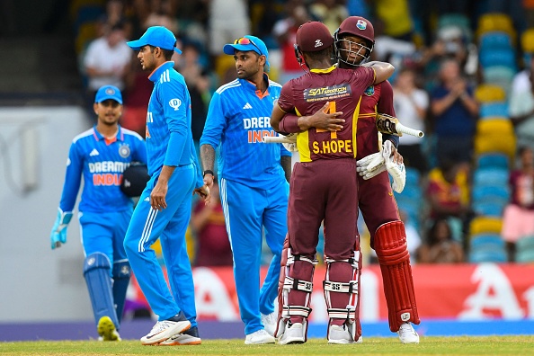 India were outplayed by West Indies in the second ODI | Getty