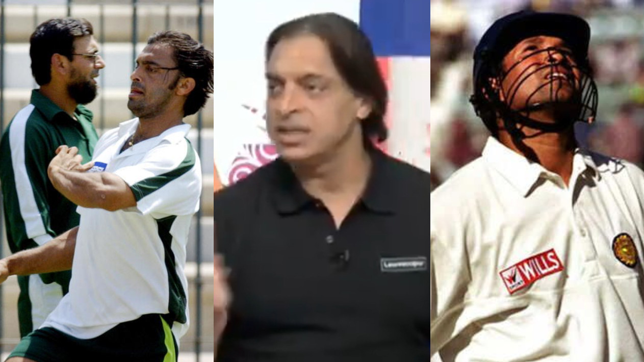 WATCH- ‘Used to bet on Sachin’s wicket’- Shoaib Akhtar says he and Saqlain Mushtaq took pills, injections to play v India