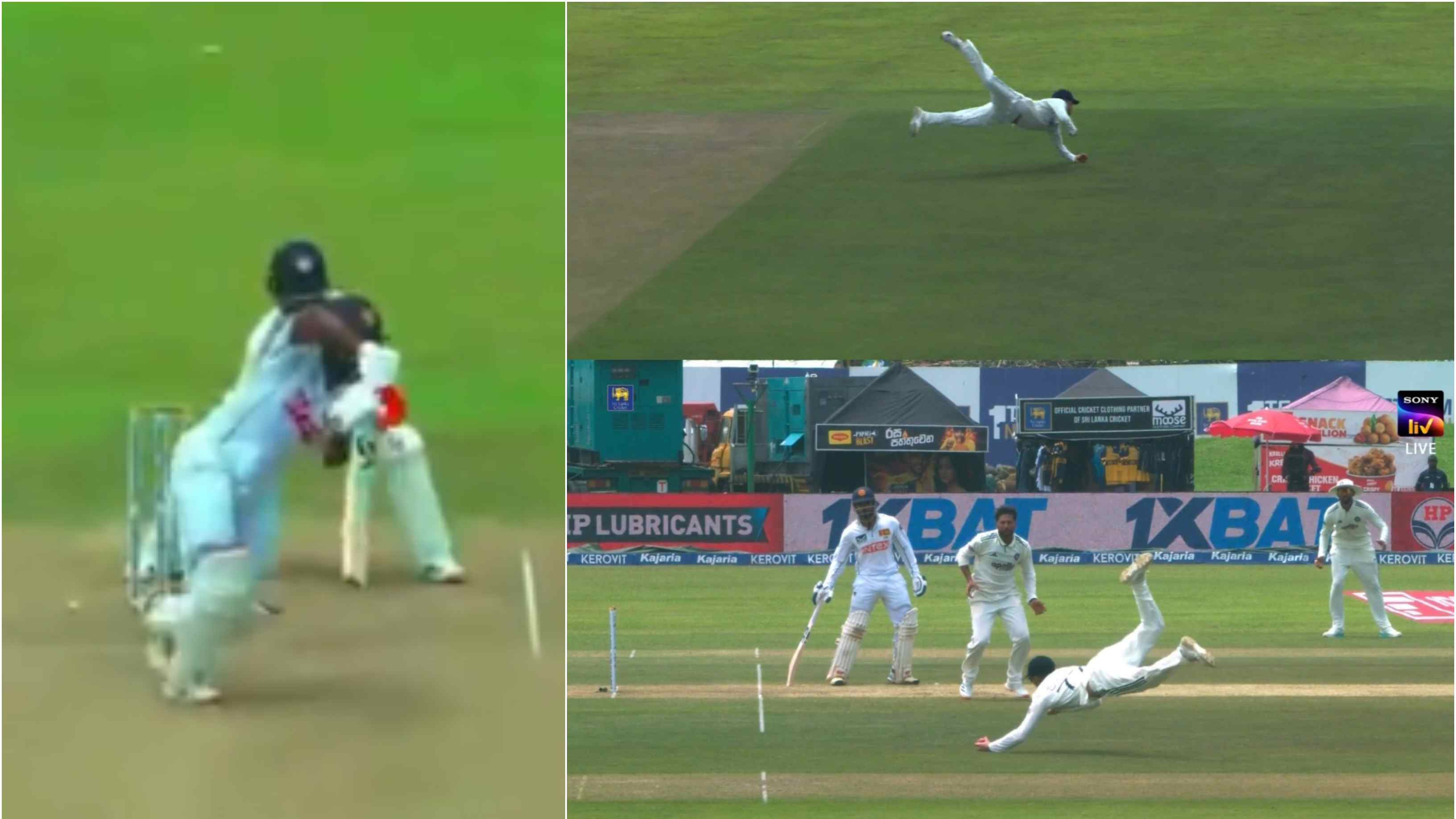 SL v IND 2026: WATCH – Shubman Gill grabs one-handed stunner out of thin air to dismiss Kamindu Mendis in Galle Test