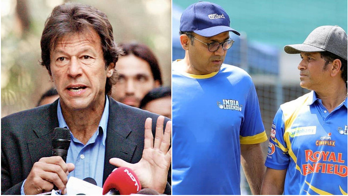 RSWS 2021: Virender Sehwag uses Pakistan PM Imran Khan's meme after a close win for India Legends