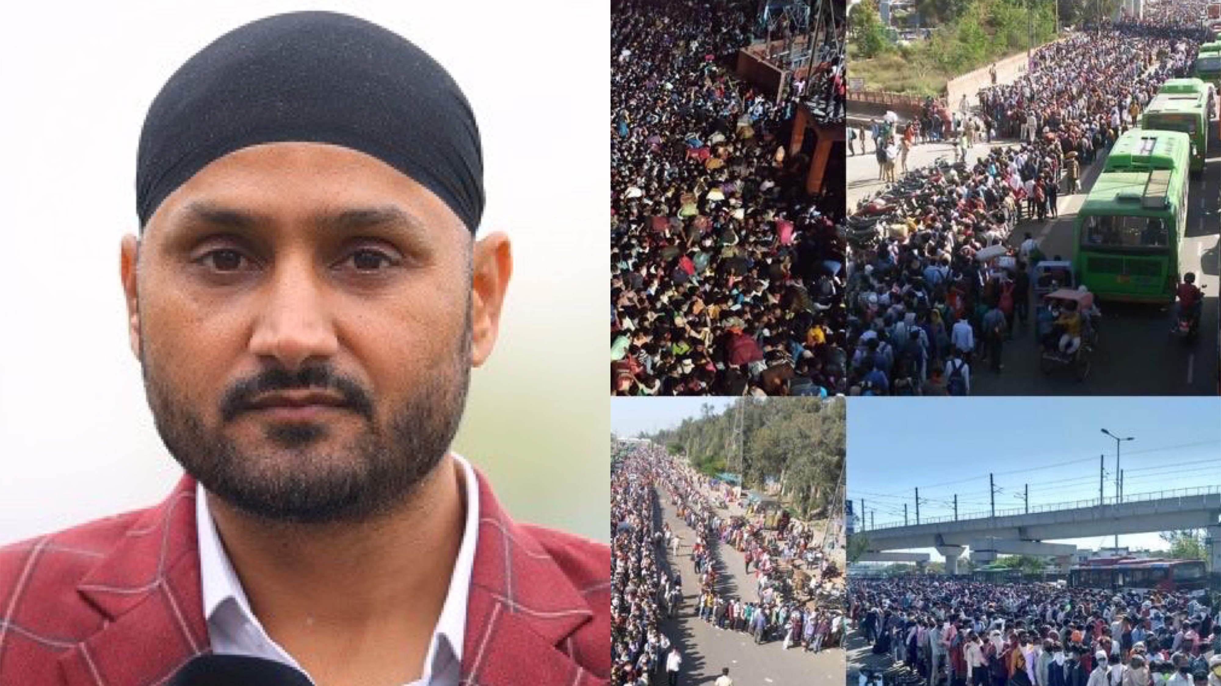 Harbhajan Singh says government should've kept migrant labourers in mind before announcing lockdown