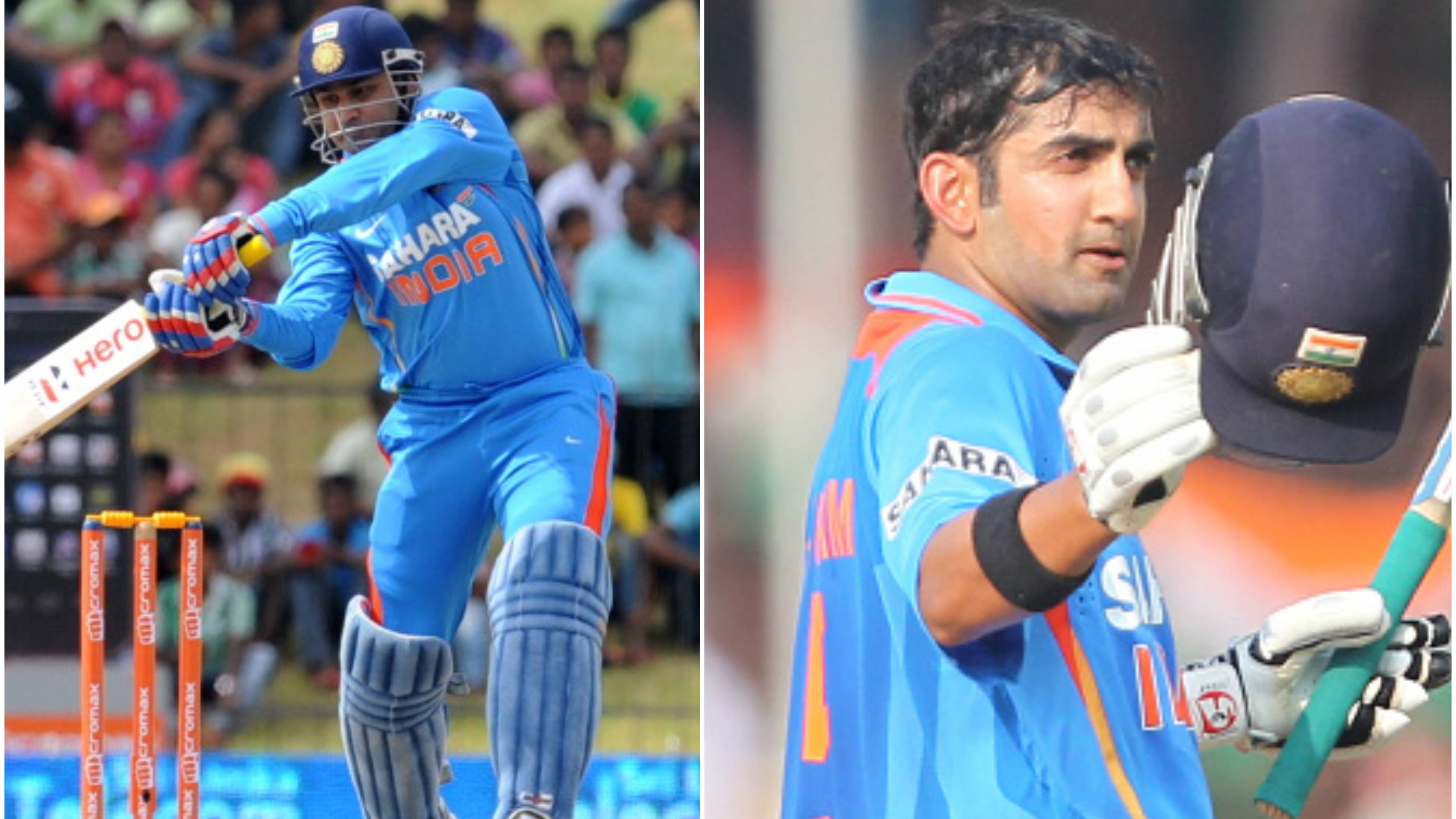Sehwag, Gambhir appointed captains of Gujarat Giants and India Capitals for Legends League Cricket