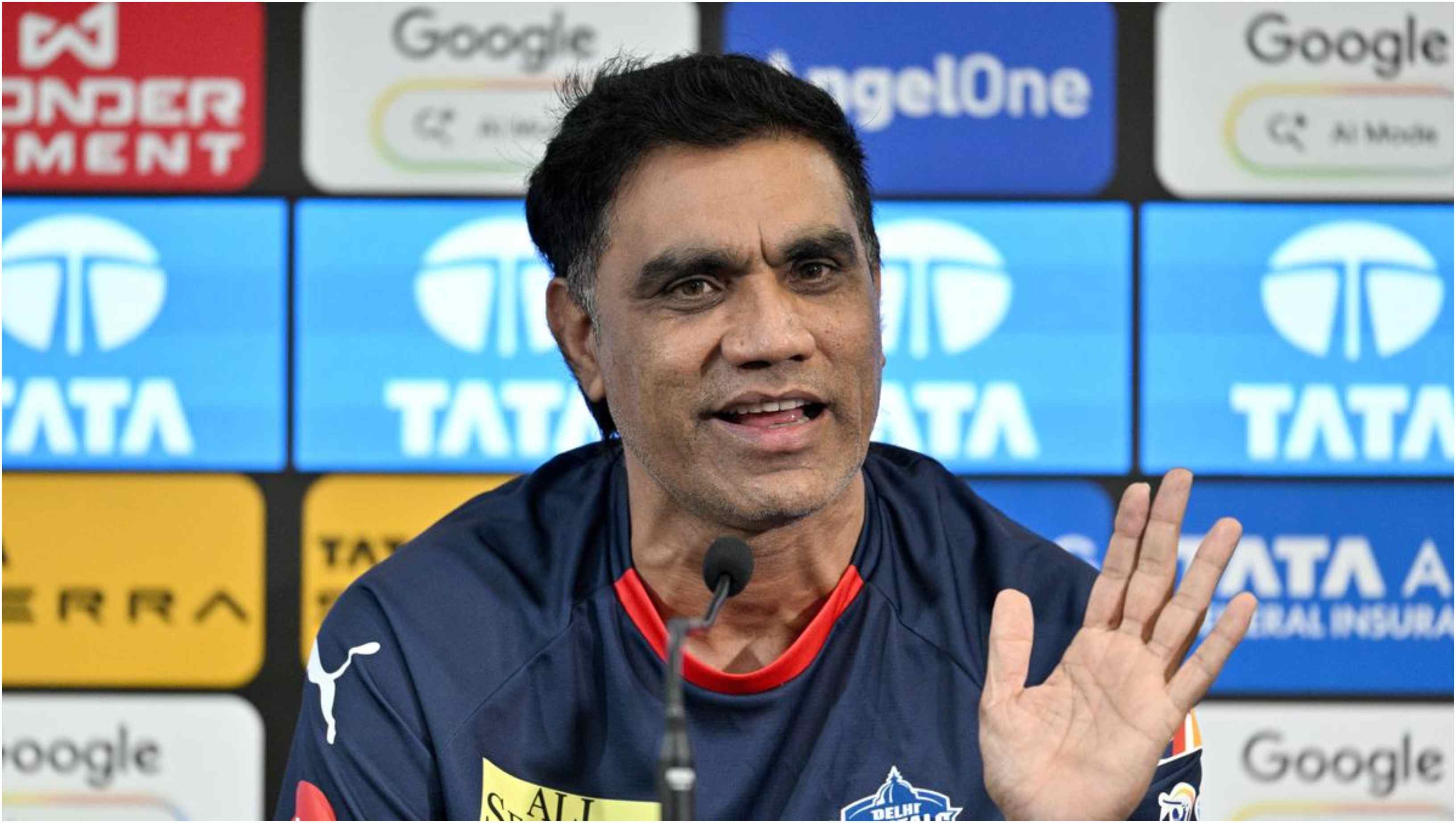 Delhi Capitals bowling coach Munaf Patel | Photo Credit: Shashi Shekhar Kashyap