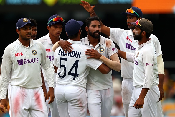 Thakur said he wanted Siraj to take five wickets at Gabba and pay tribute to his late father | Getty