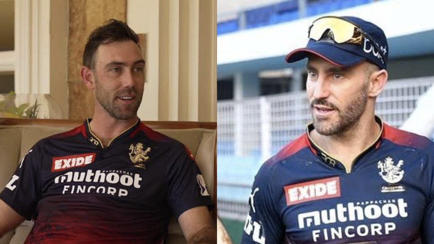 IPL 2022: “He’s got the respect of everyone in the room,” Maxwell confident of Du Plessis doing great job for RCB