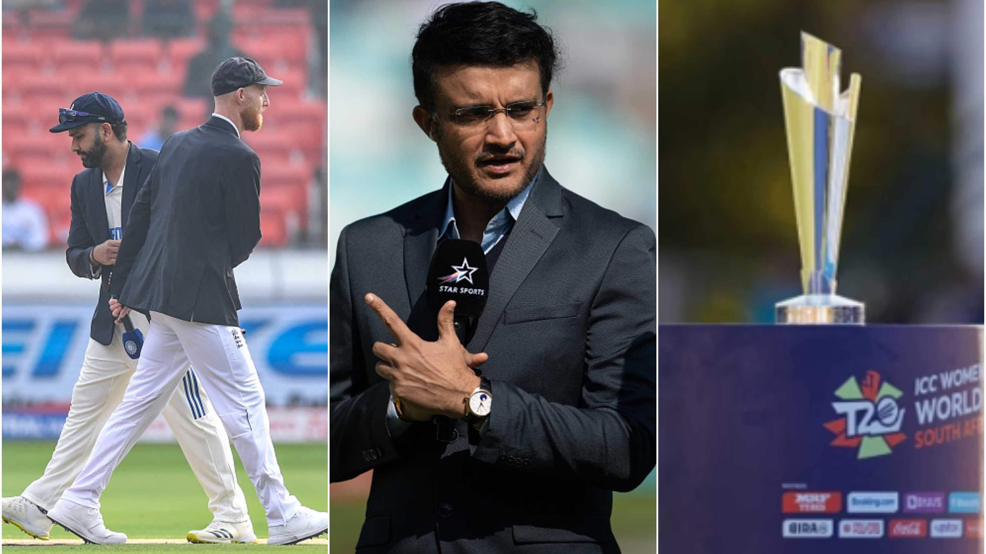 Sourav Ganguly predicts winners of India-England Test series and T20 World Cup 2024