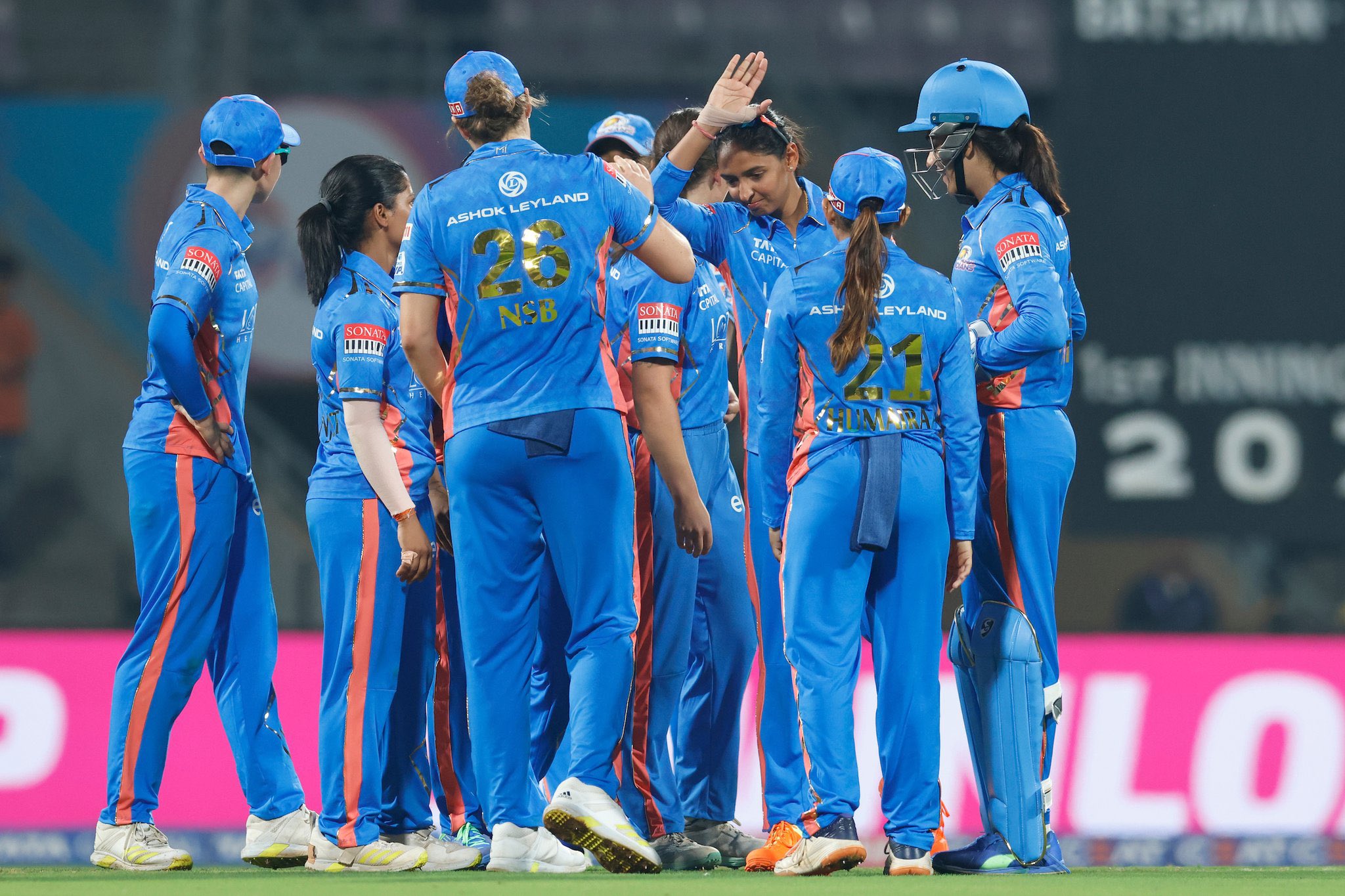 Mumbai Indians hammered Gujarat Giants | BCCI/WPL