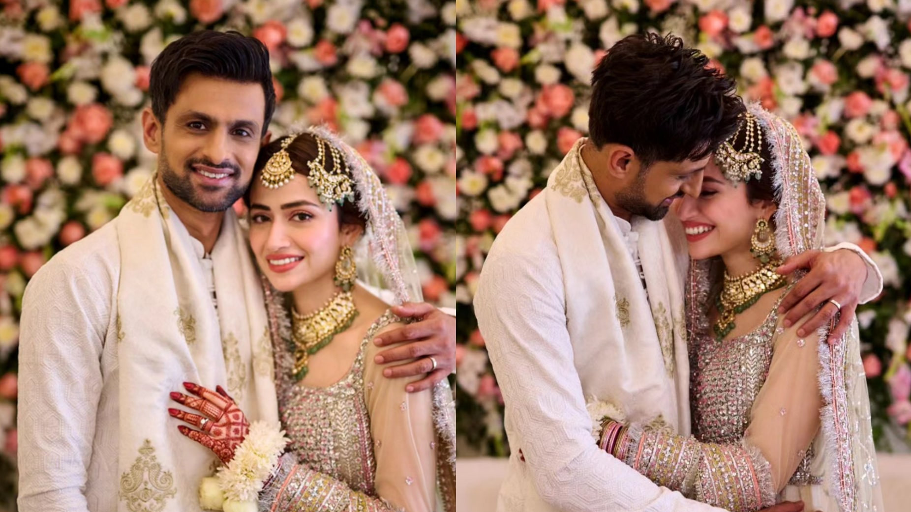 Fans from Pakistan and India react in shock to Shoaib Malik's marriage to actress Sana Javed  