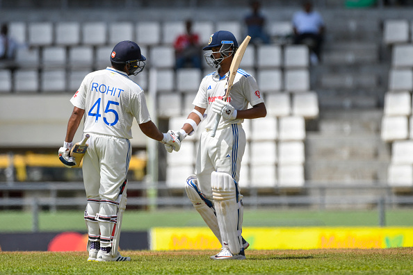 21-year-old Jaiswal is the second youngest batter for India to score debut Test fifty | Getty