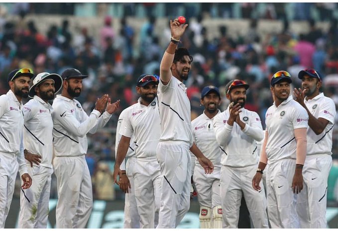 India played its first-ever D/N Test versus Bangladesh last year | Twitter