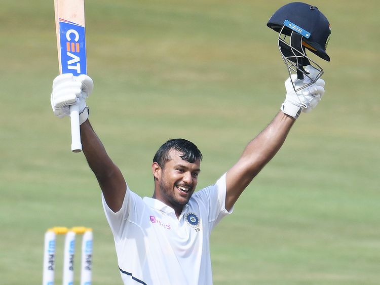 Agarwal has played 11 Tests so far for India | AFP