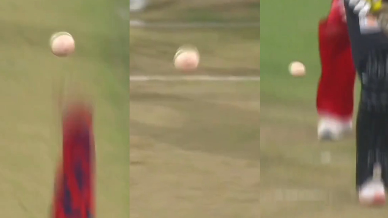 PSL 2026: WATCH- PSL comes under fire as ball's color turns reddish once again during Karachi v Lahore game