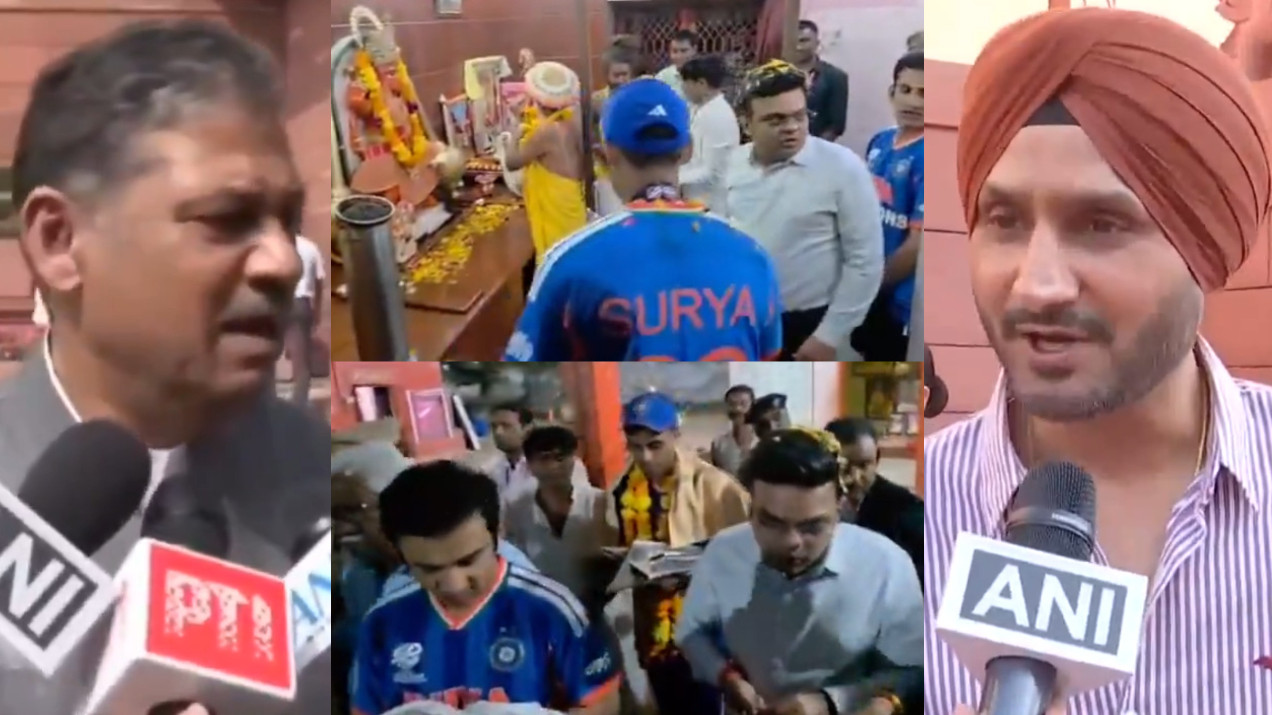 WATCH- ‘Going temple, mosque or church, it is the same’- Harbhajan Singh slams Kirti Azad over Gambhir, Surya's temple visit