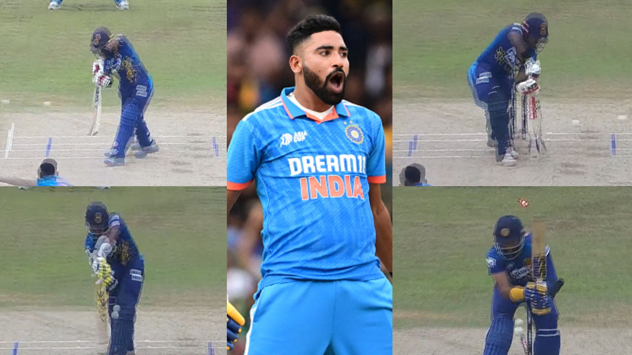 Asia Cup 2023: WATCH- Mohammed Siraj’s astonishing six-wicket haul including 4 wickets in an over in final