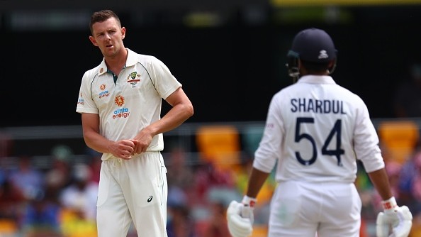 AUS v IND 2020-21: Hazlewood denies Australia bowlers being fatigued after Shardul-Sundar counter-attack