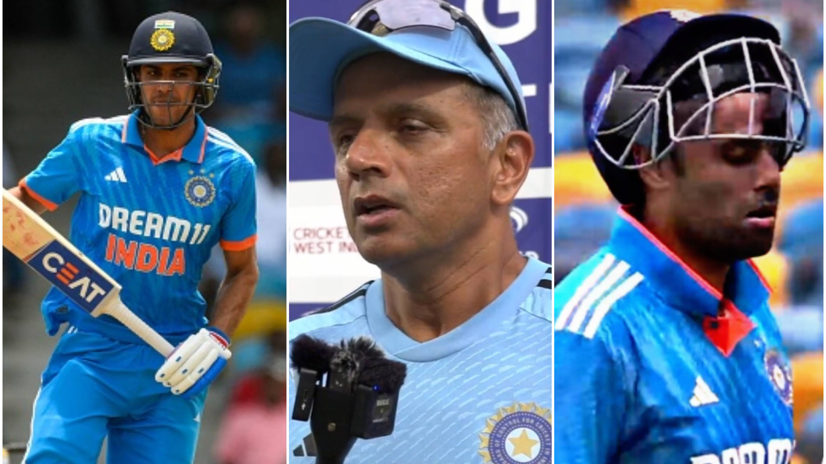 WI v IND 2023: Rahul Dravid defends Shubman Gill and Suryakumar Yadav for their poor show against West Indies