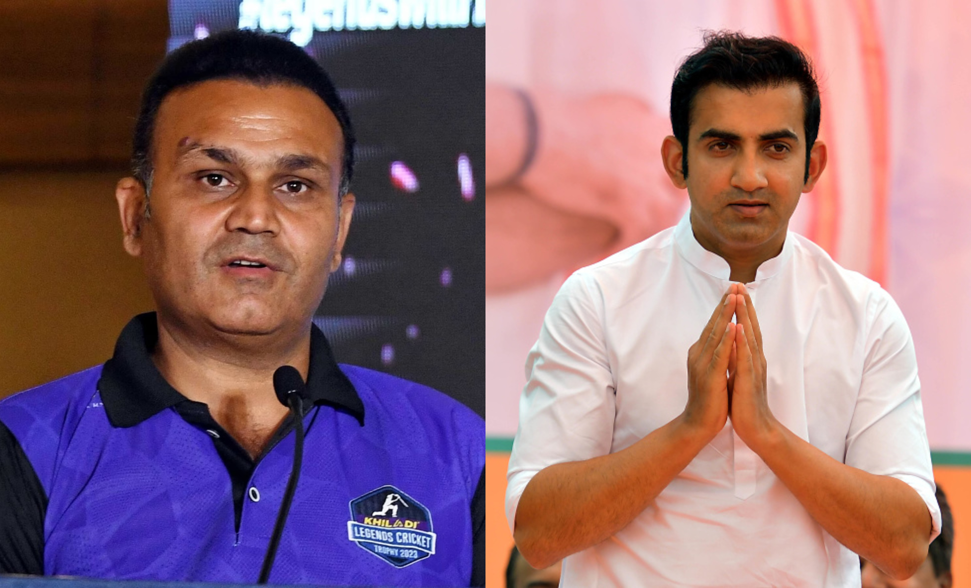 Sehwag and Gambhir | X