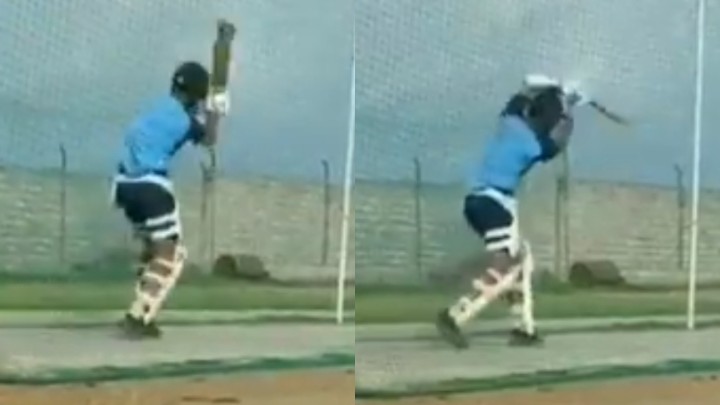 WATCH: Cheteshwar Pujara looks solid in the nets as he gets back to the groove