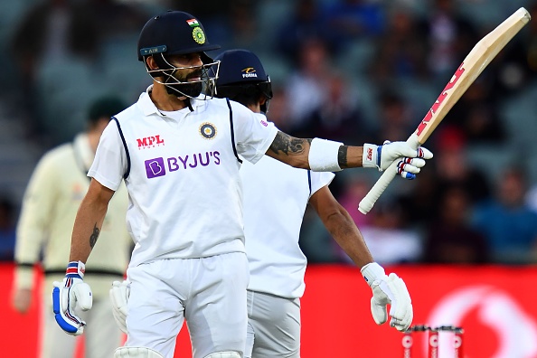 Virat Kohli top-scored for India in the only Test he played against Australia in 2020 | Getty