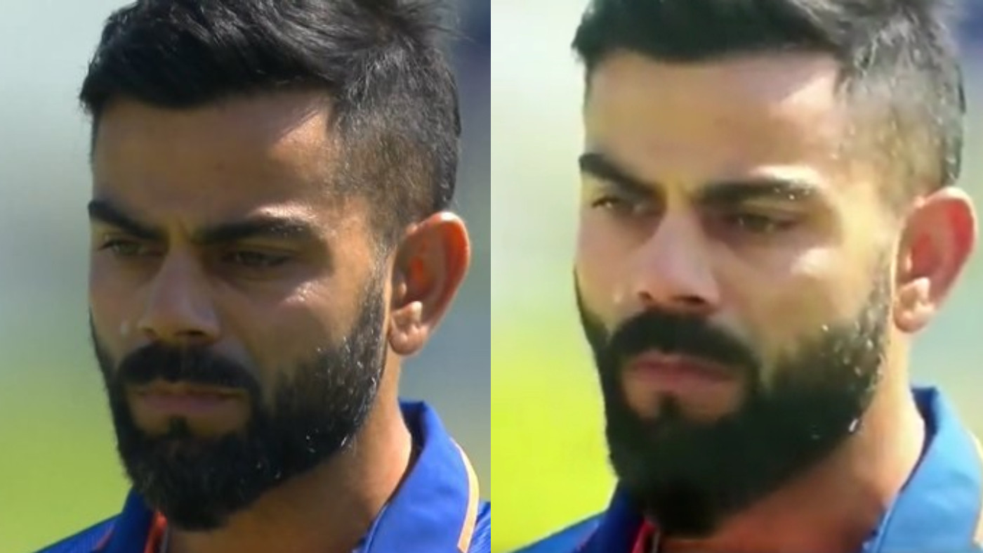 SA v IND 2021-22: WATCH - Fans slam Virat Kohli for chewing gum during the national anthem