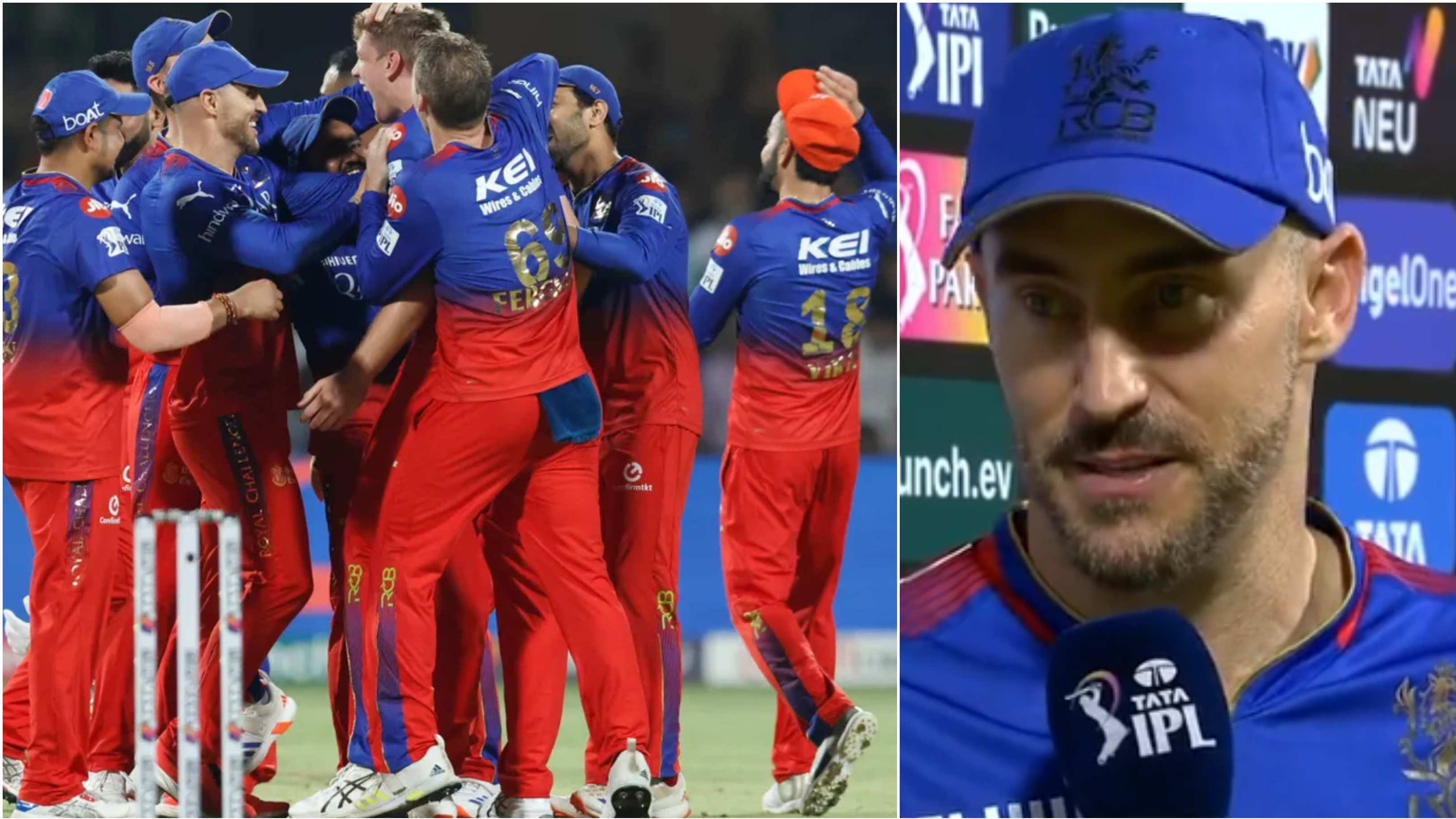 IPL 2024: “It's just confidence…,” Faf du Plessis opens up on RCB’s 5-match winning streak