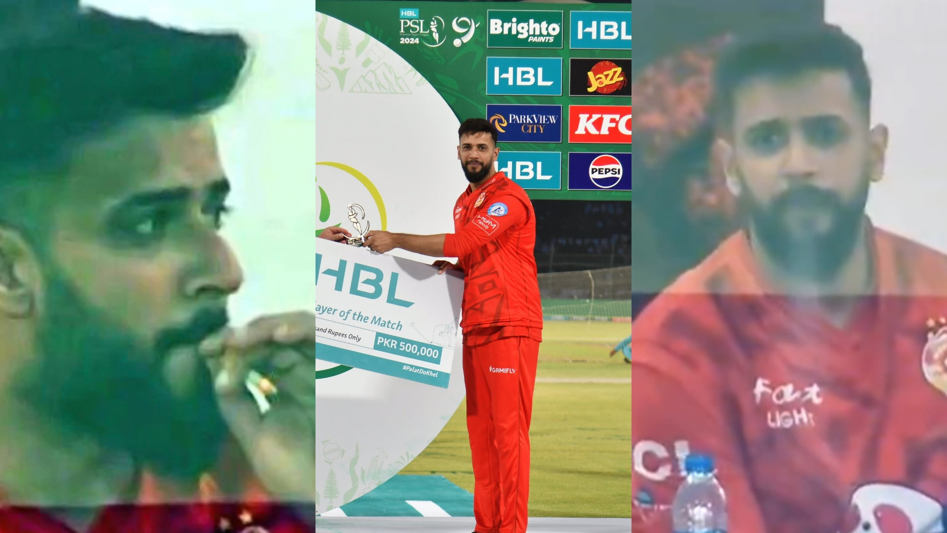 PSL 2024: WATCH- Imad Wasim seen smoking in dressing room during PSL final 