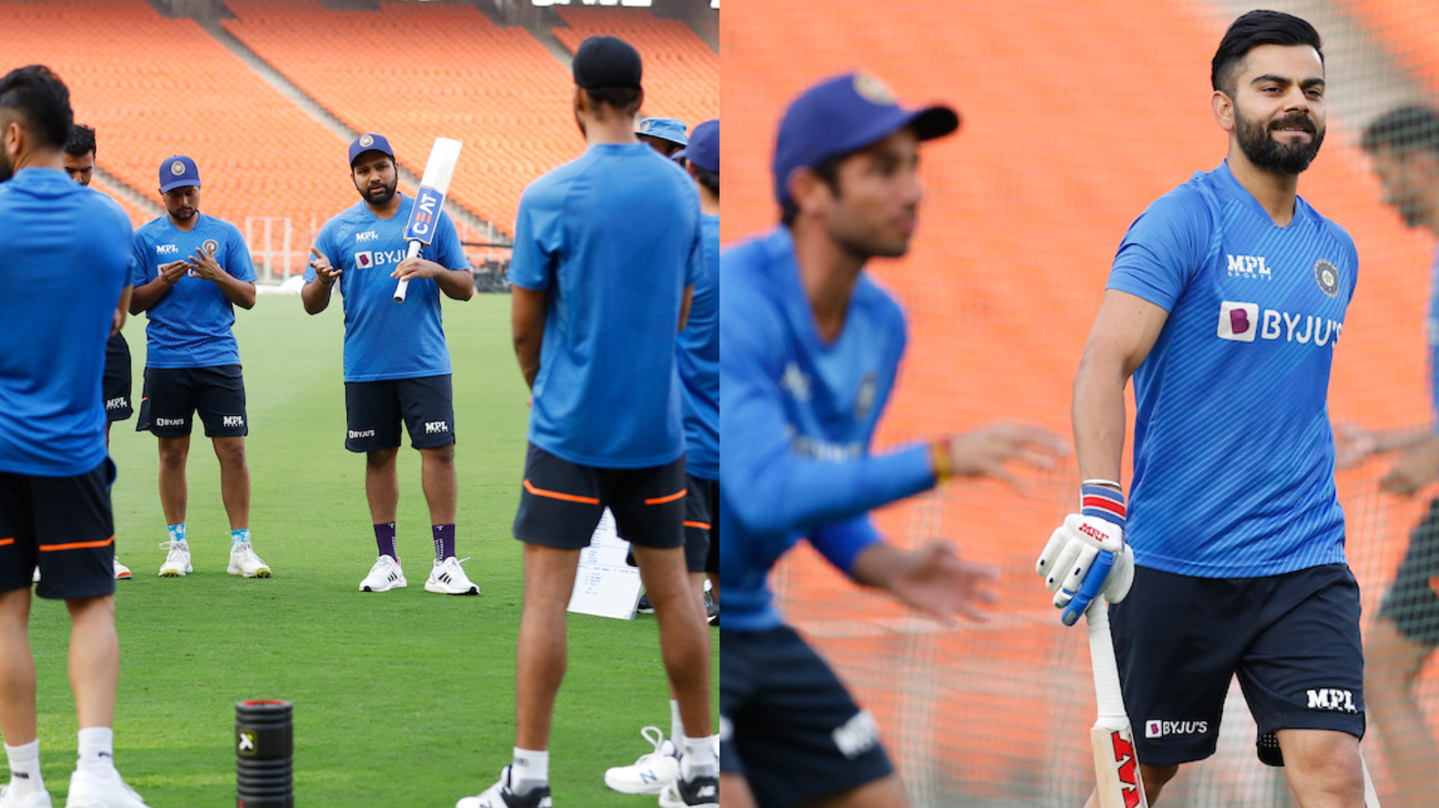 IND v WI 2022: BCCI shares photos of Team India’s first full training session in Ahmedabad before ODIs