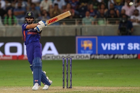 Virat Kohli became the second Indian to play 100 T20Is after Rohit Sharma | Getty
