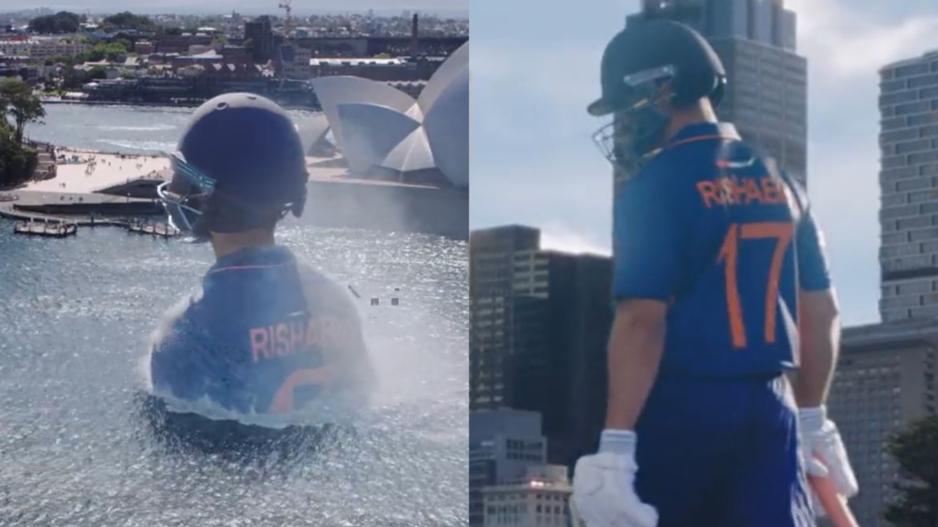 WATCH- ‘Giant’ Rishabh Pant gets ‘Godzilla’ like entry in T20 World Cup 2022 promo video