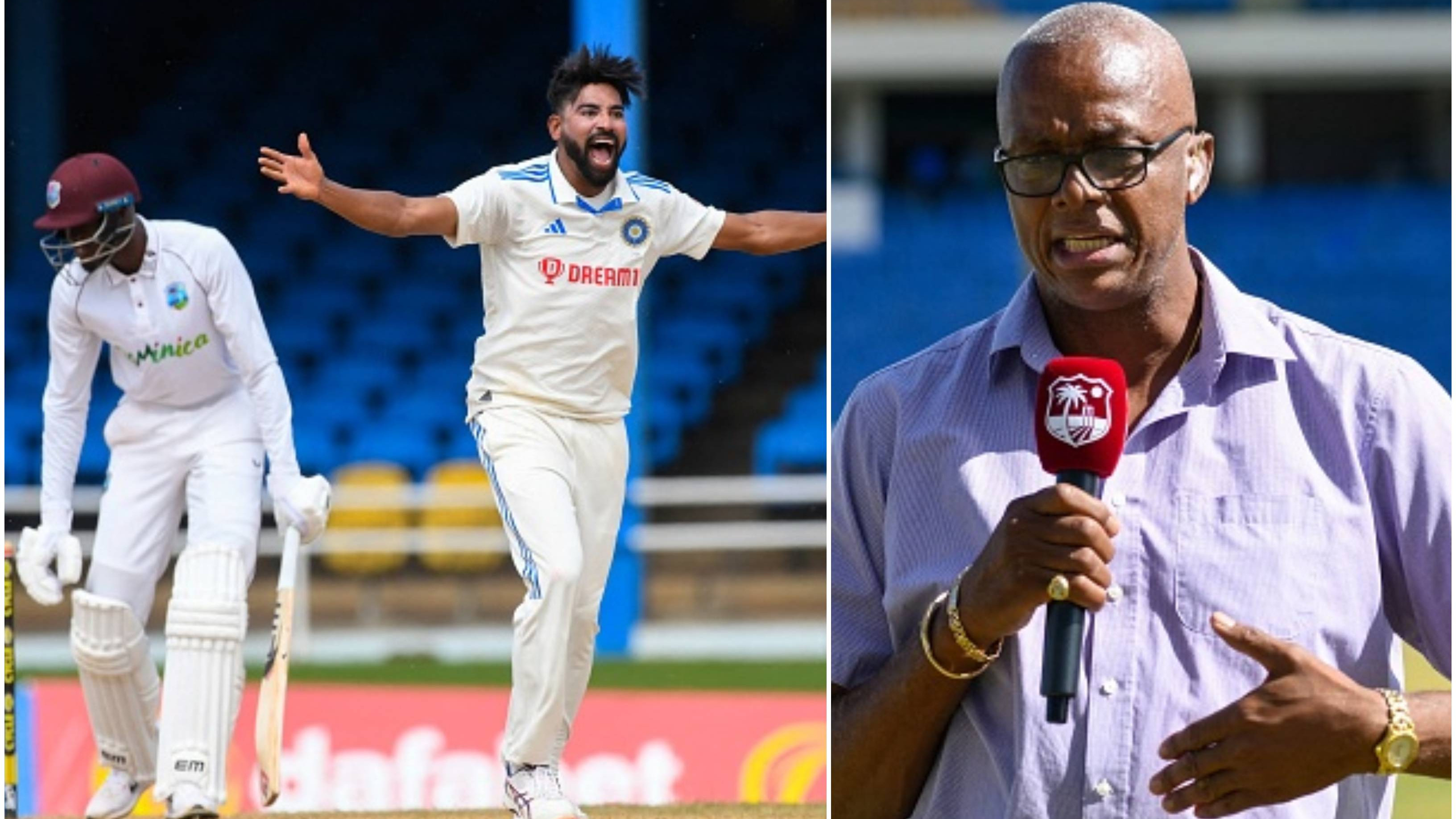 WI v IND 2023: “Took up responsibility and showed he is leader of the pack,” Courtney Walsh lauds Siraj for his 5-fer in Trinidad