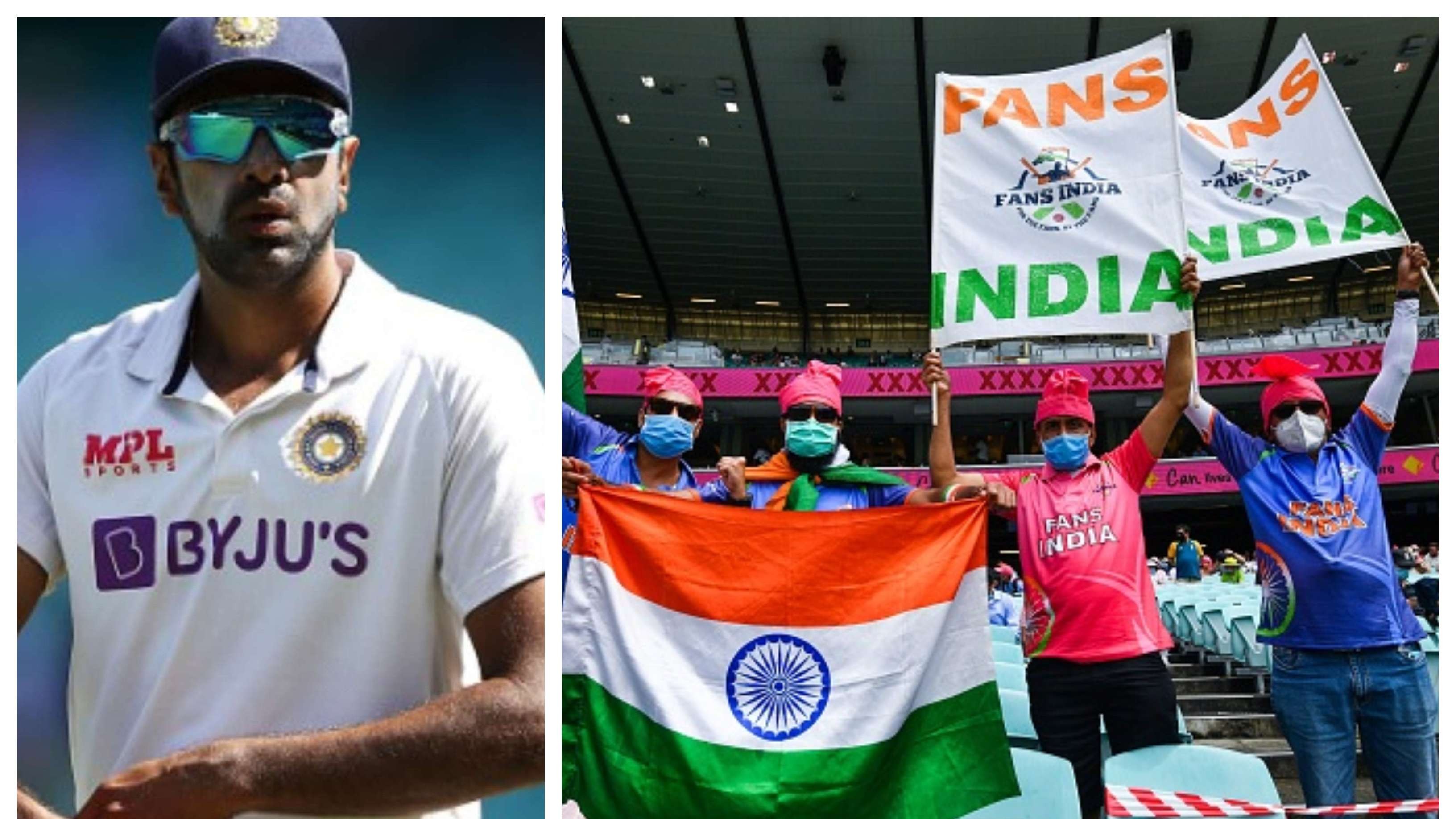 AUS v IND 2020-21: R Ashwin expresses desire to meet the Indian fan who was allegedly racially profiled at SCG