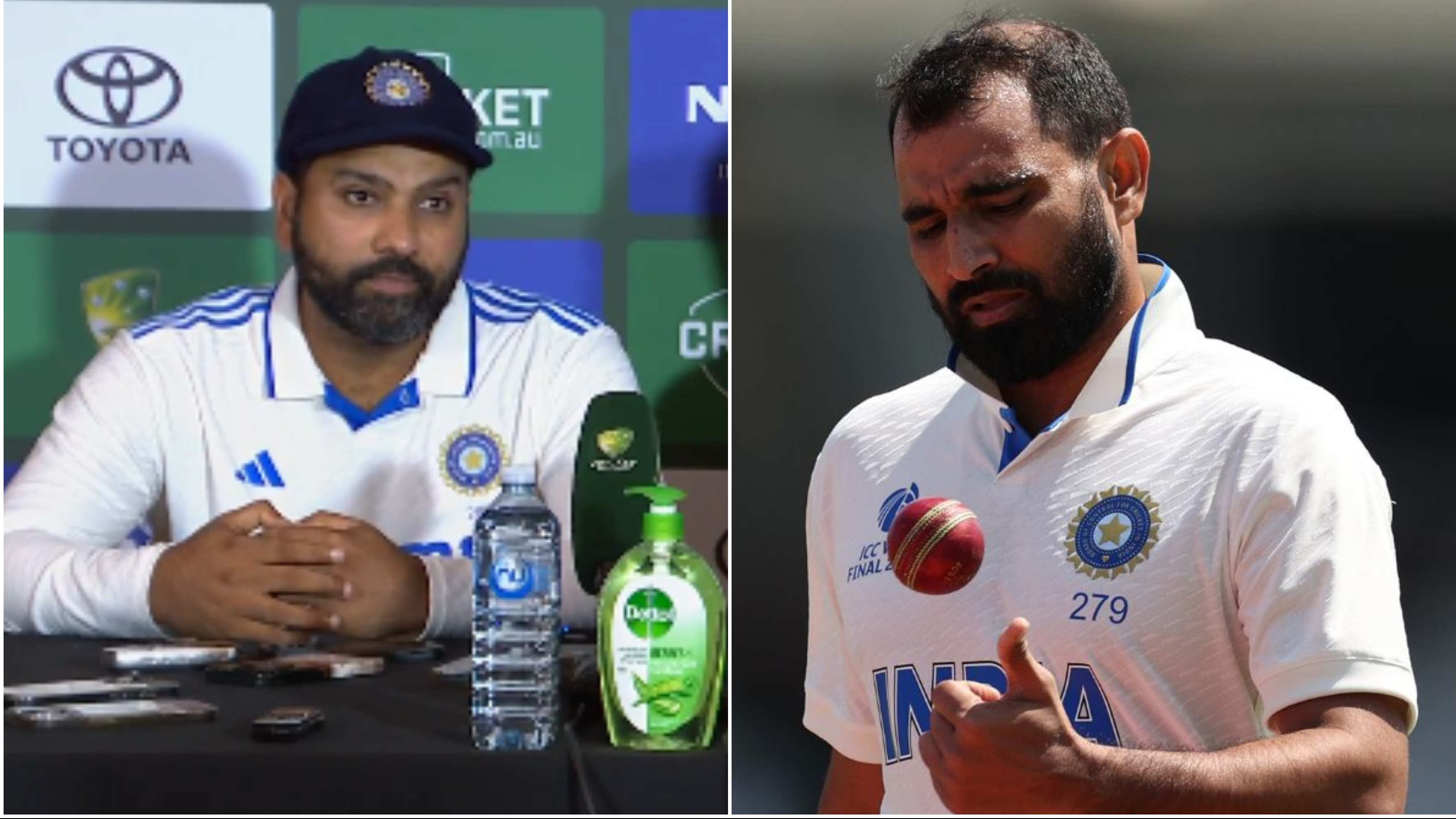 BGT 2024: NCA needs to give us some kind of update, Rohit Sharma avoids question about Mohammad Shami’s availability